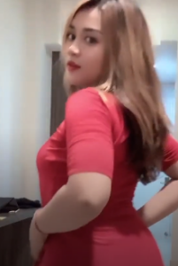 Baju Merah Seksi Goyang Hot Live