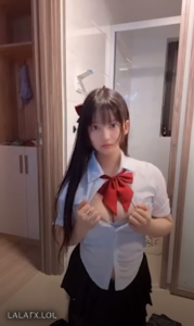 Cosplayer Gadis Seragam Sekolah China – Asian Porn Beauty